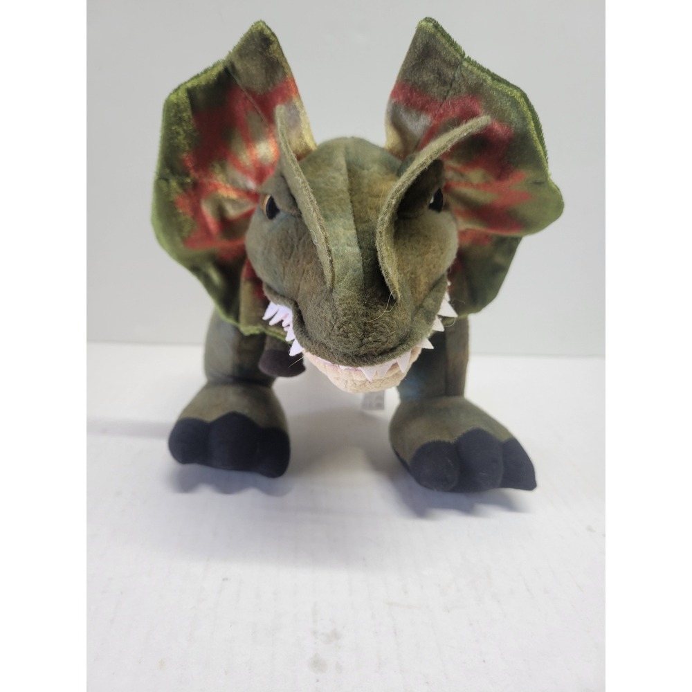 Jurassic Park 30th Anniversary Dilophosaurus Plush Squeeze And Roar Toy